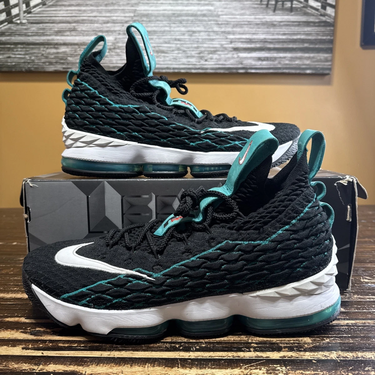 正規品 NIKE ナイキ レブロン15  グリフィー ブラック&ブルー Nike LeBron 15 PE Griffey for Sale | Authenticity Guaranteed | eBay