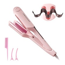 Deep Beach Waver Curling Iron Crimper Hair Tool - Beach Waves Curling Wand, C...