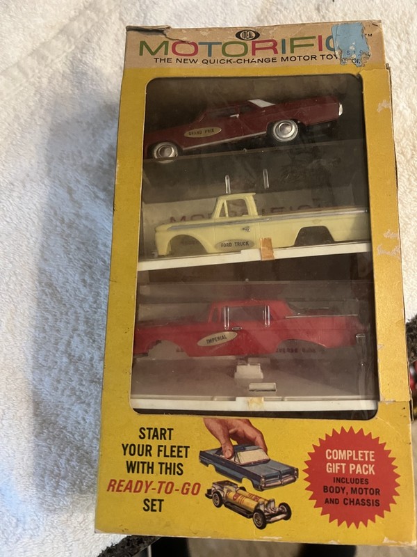 Ideal Motorific Battery Cars NOS