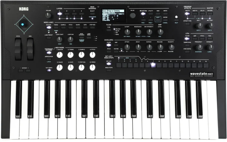 Korg wavestate vintage synth equipment - eBay listing photo 3