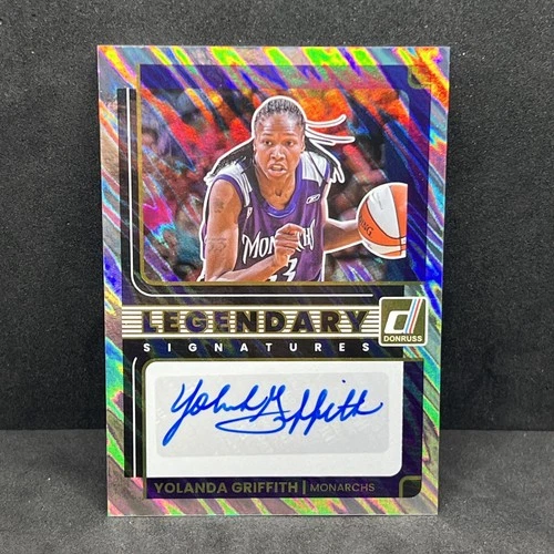 2025 Donruss WNBA - Yolanda Griffith #LS-YG Holo Laser Legendary Signatures