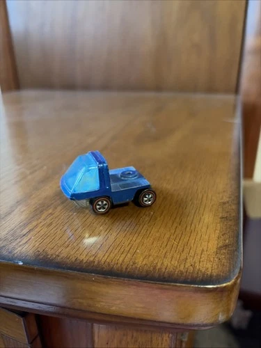 Vintage 1969 Hot Wheels Redline Heavyweights Moving Van Cab Only Aqua Blue