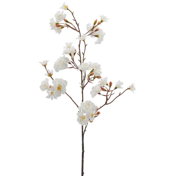 KüNstlicher KirschblüTenzweig, 3Er Set, Farbe Weiß, HöHe Ca. 80 Cm-image