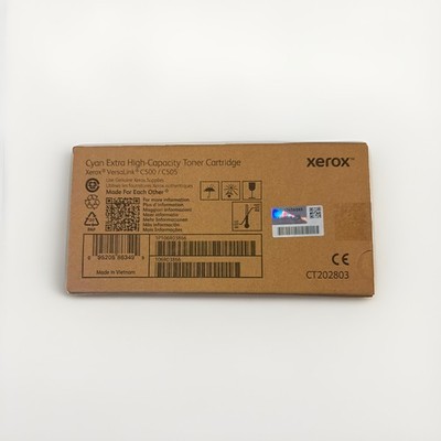 Genuine Xerox 106R03866 Extra High Capacity Cyan Toner for VersaLink C500 C505
