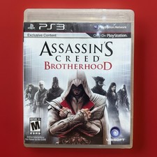 PS3 Assassin's Creed Brotherhood Game COMPLETE Black Label Sony PlayStation 3