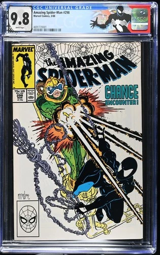 Amazing Spider-Man #298 CGC 9.8 Stunning Book! 1st App of Eddie Brock 1988