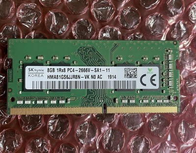 SK Hynix 8GB DDR4 RAM 2666MHz SO-DIMM (HMA81GS6JJR8N)   MemTest86 fehlerfrei