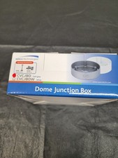 Speco Technologies CVCJBD Small Round Junction Box, Dark Grey New In Box