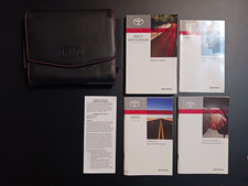 2010 Toyota Yaris Hatchback Owners Manual Guide Set With Case Oem