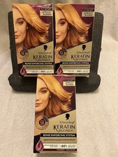 Schwarzkopf Keratin Blonde 11.7 Hi-Lift Apricot Blonde NIB Lot Of 3