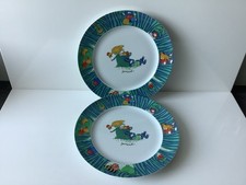 2 x Thomas Janosch Ostern Speiseteller B-Ware? Bavaria Sonor Porzellan Frosch