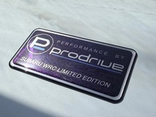 Subaru Impreza Prodrive Badge