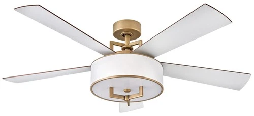 Hinkley Lighting 903056F-LID Hampton 56" 5 Blade Indoor Smart LED - Brass - Picture 1 of 8