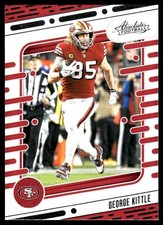 George Kittle 2024 Panini Absolute #92 49ers NFL READ FREE SHIPPING AutographDen