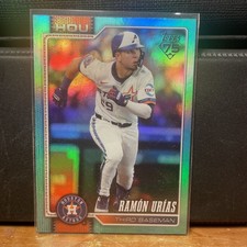 2026 Topps Series 1 Ramon Urias  #343 Houston Astros Aqua Rainbow Foil 0085
