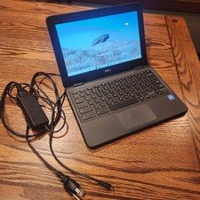 Dell Chromebook 3100 11.6" Intel Celeron 4GB RAM 32GB SSD Chrome OS Laptop