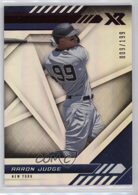 2021 Panini Chronicles Xr Red 9/199 Aaron Judge #19 1i6e