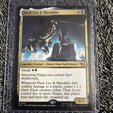Dark Leo & Shredder - Teenage Mutant Ninja Turtles - NM-Mint - MTG
