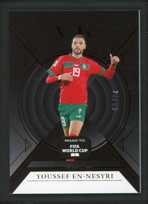 2025-26 YOUSSEF EN NESYRI 23/99 PANINI NOIR ROAD TO FIFA WORLD CUP 26