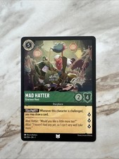 Mad Hatter The First Chapter 86/204 Uncommon Disney Lorcana Card