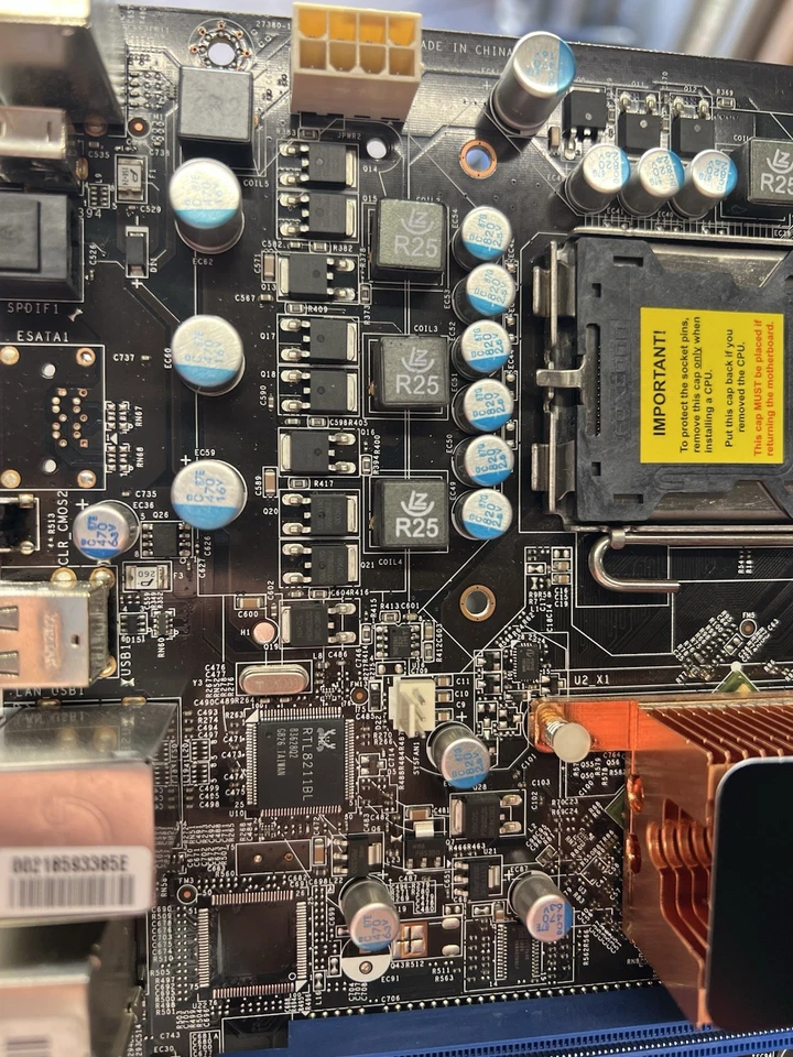 MSI P7N SLI-FI MS-7380 Socket 775 NVIDIA nForce 750i SLI DDR2 ATX Motherboard - Image 2 of 4