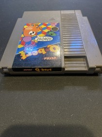 Nintendo NES Q*bert Game Ultra Authentic Cart Only 1989 Tested Working