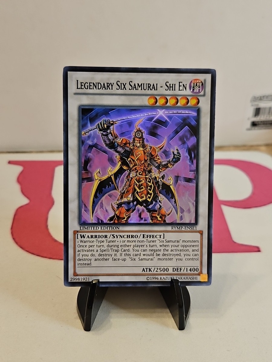Yugioh Legendary Six Samurai - Shi En RYMP-ENSE1 Super Rare