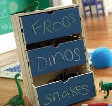 Blueprint Blue Chalkboard Mural Decals 4 Sheets