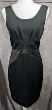 Rachel Zoe Preppy Goth Sleeveless Little Black Dress Size 6