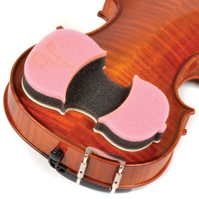 Acoustagrip 'Protégé' Pink Violin Shoulder Rest--Fits 1/8, 1/4 And 1/2 Size Violins And Violas (858074004055)