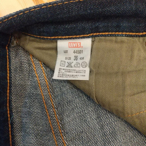 Levi's Vintage Clothing LVC S501XX 44501-0033 W36 L36 Made Levi's Vintage Clothing LVC S501XX 44501-0033 W36 L36 Made