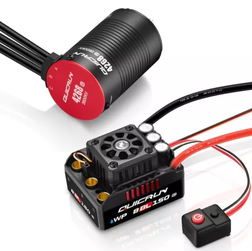 Hobbywing Combo Quicrun 8BL150 G2 ESC with Ezrun 4268L G2 2600KV Motor 38030400