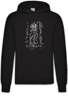 Asian Ornament Octopus Hoodie Kapuzenpullover Horror Arkham Cthulhu