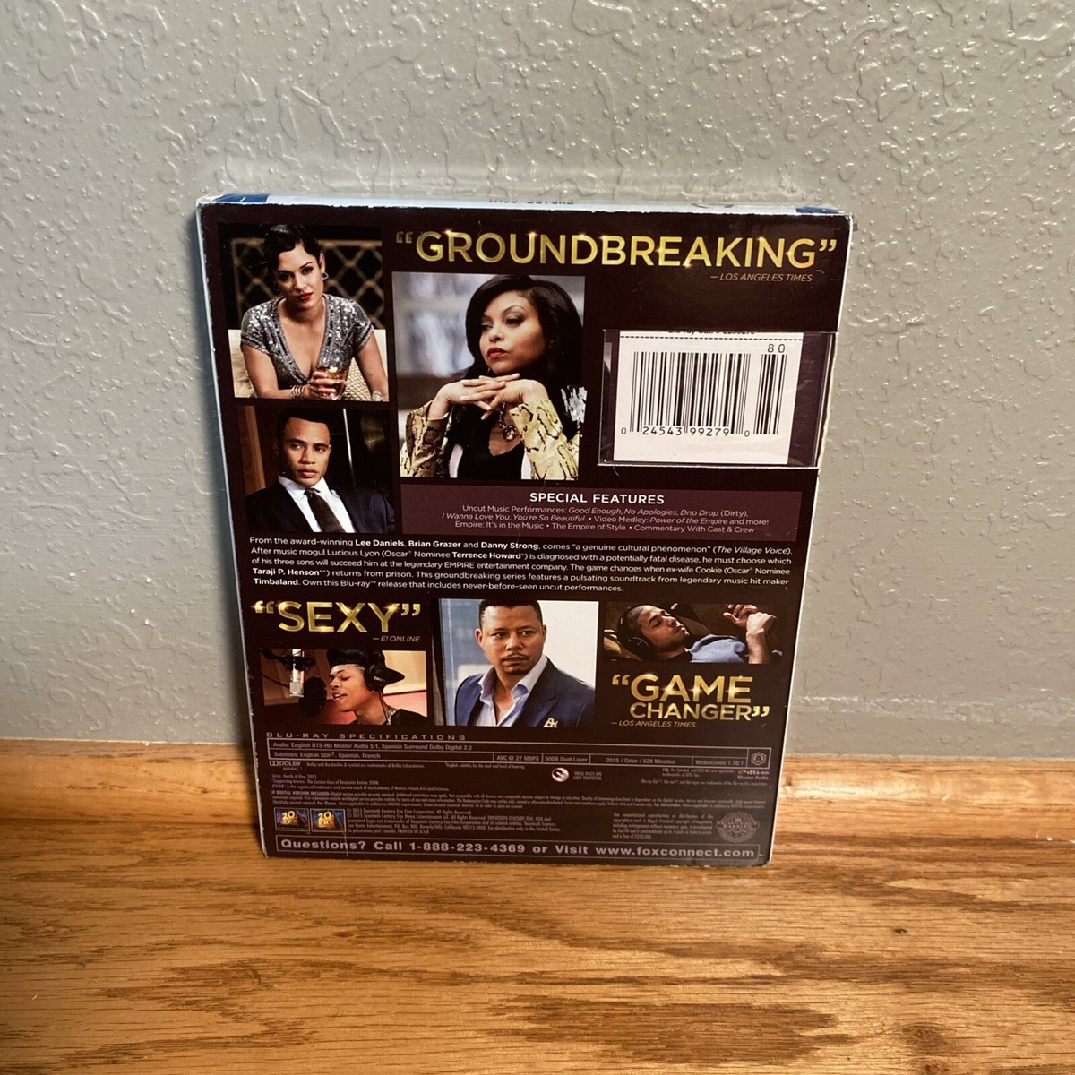 Empire ~ Complete First Season 1 (3 Blu-Ray Disc Set) New Sealed
