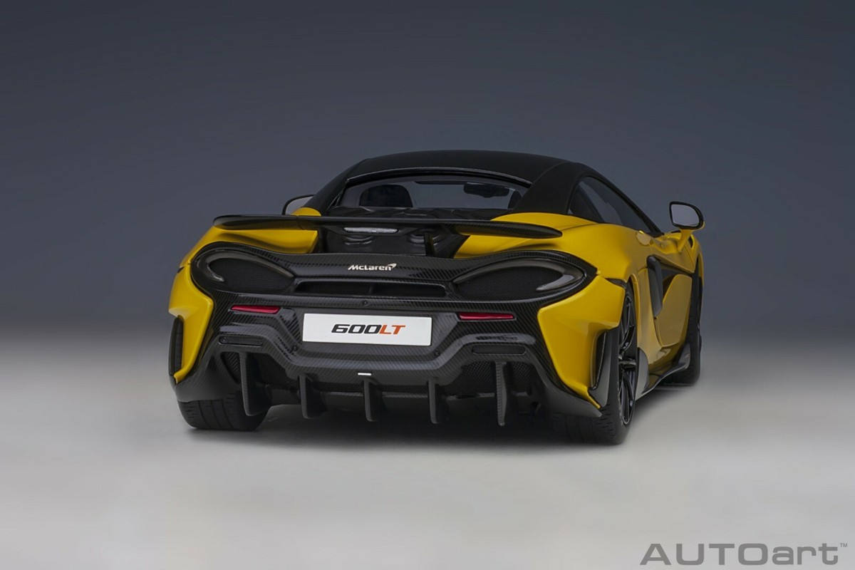 AUTOart 76082 McLAREN 600LT 600 LT 1/18 MODEL CAR SICILIAN YELLOW