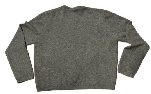 Merona Grey 100% Cashmere Sweater Set Size L New - Picture 3 of 7