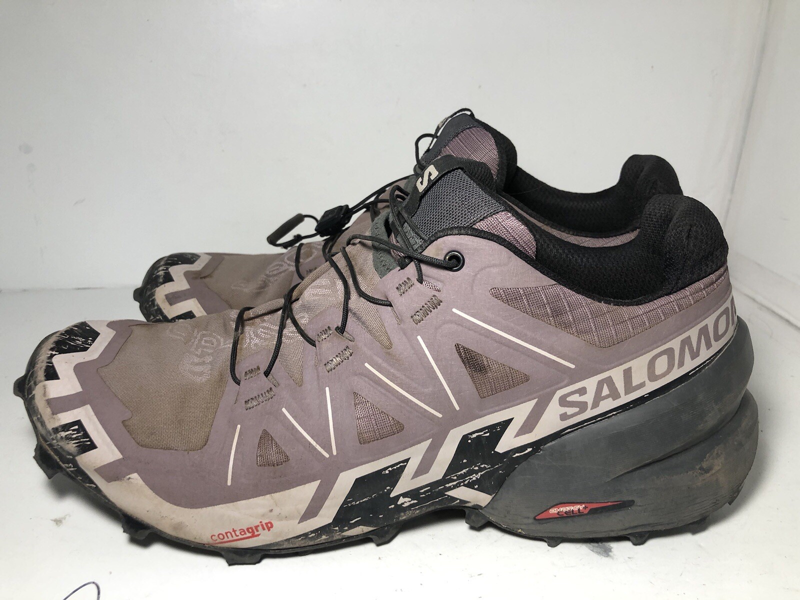 Taglia 9 Scarpe da trekking Salomon Speedcross 6 Moonscape trail running