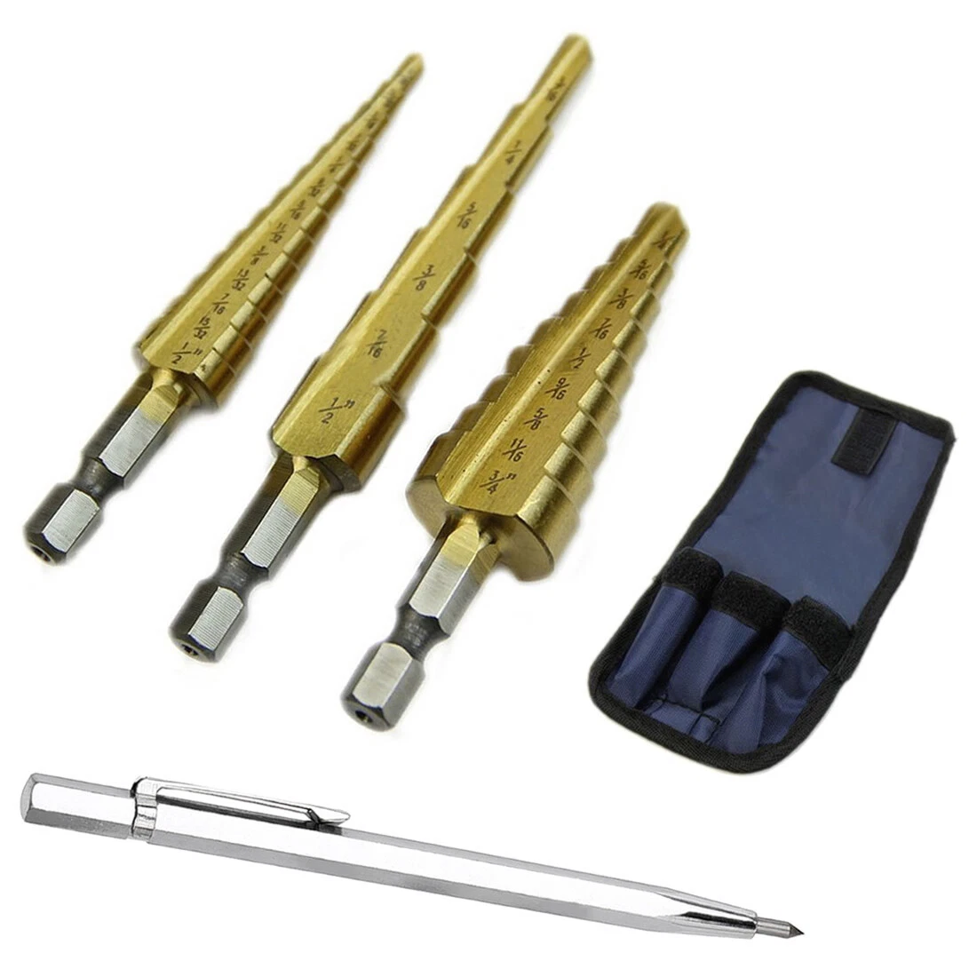 Tungsten carbide online step drill bit