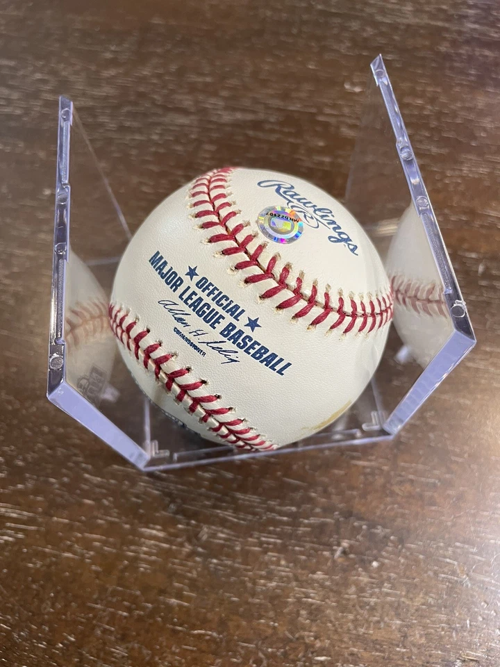 Mark Prior Signed Auto Game Used OMLB Nationals 2005 Inaugural MLB Authentic - Image 2 of 3