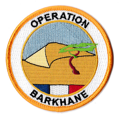 Aufnäher Patch Operation Barkhane Mali OPEX Patch Badge bestickt Thermoaufkleber 