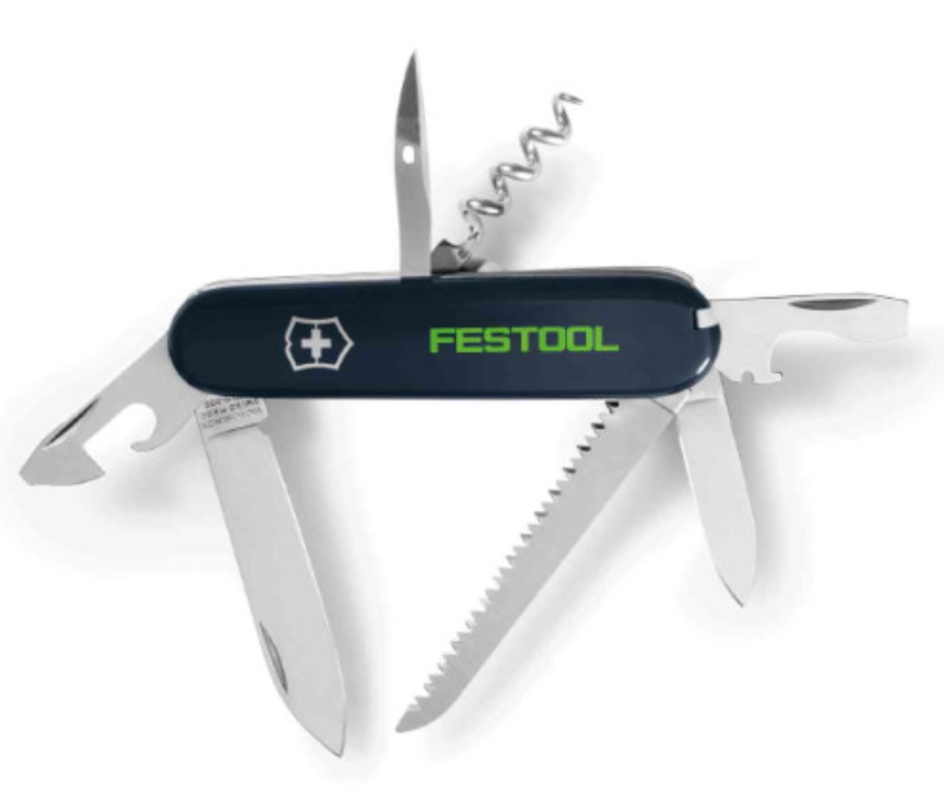 Festool 497898 Victorinox Penknife 12 Different Functions Multi