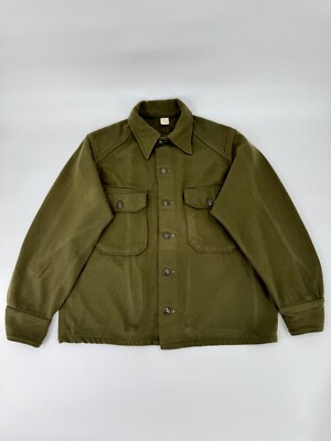 ヴィンテージ40s wool field shirt マチ付き ヴィンテージ40s wool field shirt マチ付き