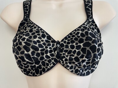 Wacoal Awareness Bra 34C Animal Print 855167 Leopard 34 C