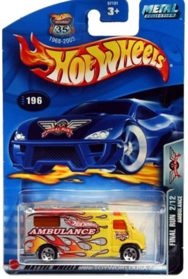 2003 Hot Wheels #196 Final Run Ambulance