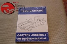 68 Camaro Factory Assembly Manual New Free Shipping 68 Camaro Factory Assembly Manual New Free Shipping