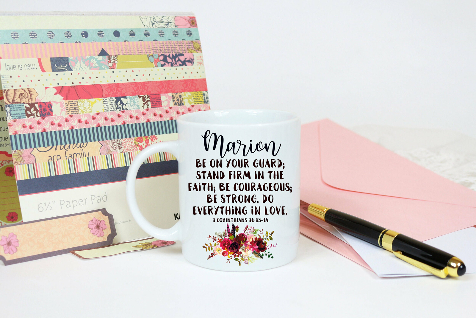Personalised Scripture Mug Bible Verse Mug Bible Study Gifts Personalised Mug