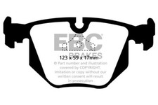 EBC Redstuff Rear Brake Pads for BMW 8 Series (E31) 840 (4.0) (93 > 94)
