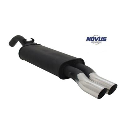 Novus N Stahl Sport Auspuff Endschalldämpfer Sportauspuff VW Golf 2 2x 60 S-Look