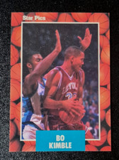 1990 90 Star Pics Basketball BO KIMBLE #15 Loyola Marymount LA Clippers ROOKIE