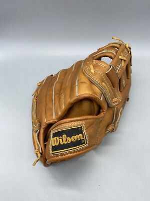 Vintage Wilson Jim Catfish Hunter Baseball Glove Pat Des 20708 Pro